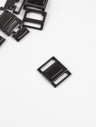 Застёжка для купальника, металлическая, 15 мм, 5 шт., цвет чёрный никель - Фото 2