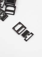 Застёжка для купальника, металлическая, 15 мм, 5 шт., цвет чёрный никель - Фото 3