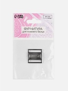 Застёжка для купальника, металлическая, 20 мм, цвет серебряный - Фото 5