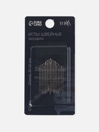 Иглы швейные TEIRA, набор 16 шт., d=0.5-0.8 мм, 3.3-4.5 см - Фото 6