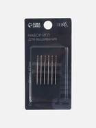 Иглы для вышивания TEIRA, d=0.95, 4 см, набор 6 шт. - Фото 8