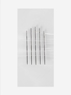 Иглы швейные TEIRA, самовдеваемые, d=0.7/0.7/0.8 мм, 3.7-4.2 см, набор 5 шт. - Фото 4