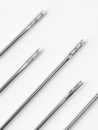 Иглы швейные TEIRA, самовдеваемые, d=0.7/0.7/0.8 мм, 3.7-4.2 см, набор 5 шт. - Фото 8