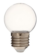 Лампа светодиодная, G45, Е27, 1.5 Вт, для белт-лайта, прозрачная, набор 10 штук, свечение белое - Фото 1