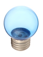 Лампа светодиодная, G45, Е27, 1.5 Вт, для белт-лайта, прозрачная, набор 10 штук, свечение синее - Фото 3