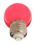 Лампа светодиодная, G45, Е27, 1.5 Вт, для белт-лайта, прозрачная, набор 10 штук, свечение красное - Фото 4