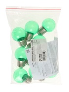 Лампа светодиодная, G45, Е27, 1.5 Вт, для белт-лайта, прозрачная, набор 10 штук, свечение белое зелёное - Фото 5