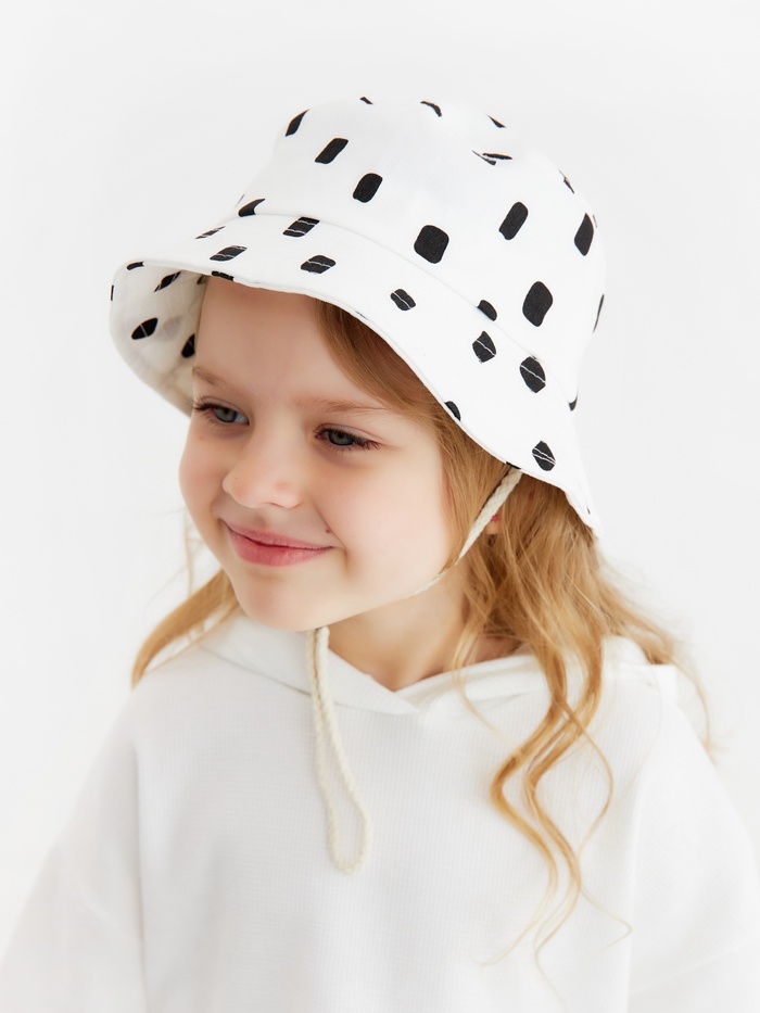 Панама детская KAFTAN «Паттерн», белая, размер 52-54 (3-5 лет)