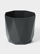 УЦЕНКА Горшок для цетов без поддона 1 л «Призма», графитовая - Фото 1