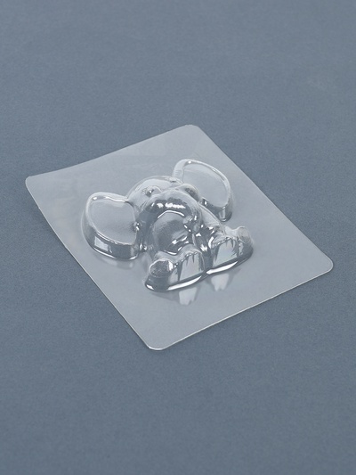 Форма для мыла пластиковая «Слоник», 5×6 см