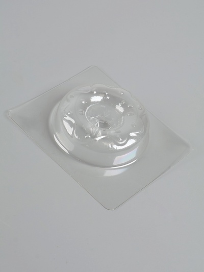 Форма для мыла пластиковая «Пончик», 6×6 см