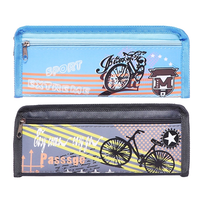 Пенал школьный «Спорт» на молнии, 2 отделения, МИКС - Фото 1