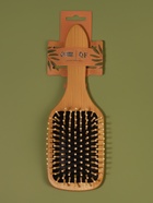 Расчёска массажная BAMBOO, бамбуковая, прямоугольная, 24×8 см - Фото 4