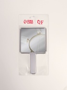 Зеркало с ручкой, 16×9 см, серебристое - Фото 5