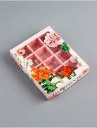 Коробка складная для 12 конфет «Праздничное настроение», 19×15×3.6 см - Фото 4