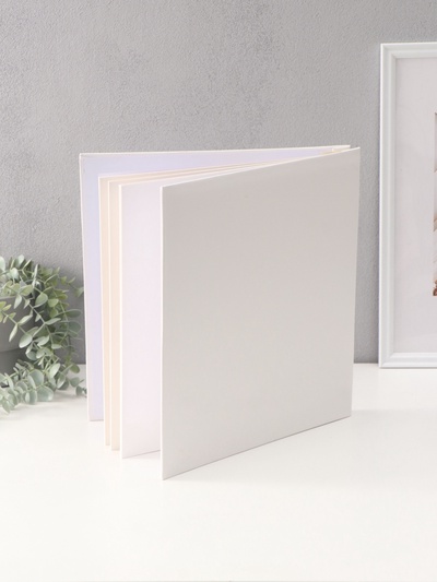 Фотоальбом магнитный 20 листов "Бегемотик с сердечком" кожзам, в коробке 2,6х32х33,5 см