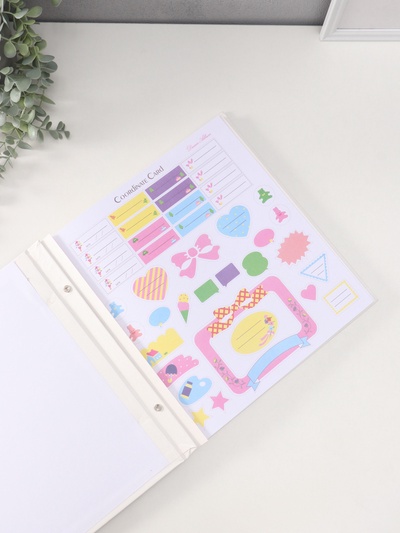 Фотоальбом магнитный 20 листов "Красная панда" кожзам, в коробке 2,6х32х33,5 см