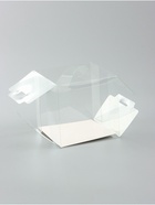 Коробка из PVC для куличей и десертов, прозрачная, 11×11×11 см  (артикул 10745917)  большой выбор товаров оптом и в розницу по низким ценам с доставкой