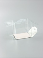 Коробка из PVC для куличей и десертов, прозрачная, 8.5×8.5×8.5 см  (артикул 10745921)  большой выбор товаров оптом и в розницу по низким ценам с доставкой