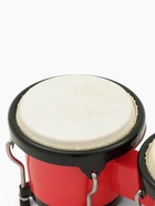 Барабан Бонго Music Life 4×5 дюймов, красный - Фото 3