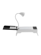 Лампа для маникюра, LED, 24 диода, 72 Вт, USB, складная, с дисплеем, белая - Фото 2