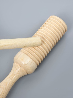 Музыкальный инструмент Гуиро Music Life трещотка, 19×3.8 см