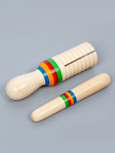 Музыкальный инструмент Гуиро Music Life трещотка, 13×3.5 см