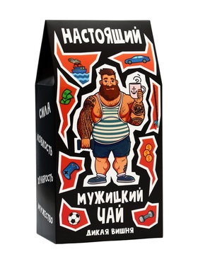 Чай черный «Настоящий мужицкий чай», 50 г