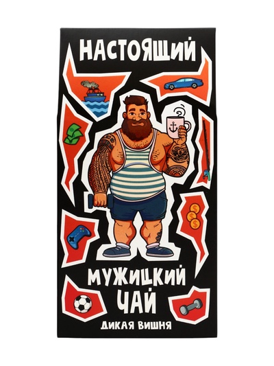 Чай черный «Настоящий мужицкий чай», 50 г