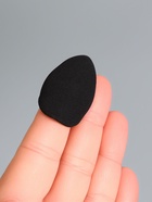 Спонжи для макияжа, в футляре, 3 формы: треугольник, овал, сердце, чёрные - Фото 3