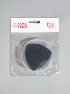 Спонжи для макияжа, в футляре, 3 формы: треугольник, овал, сердце, чёрные - Фото 7