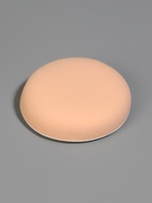 Спонж для макияжа, с держателем, d=5 см, в футляре, круглый, бежевый - Фото 2