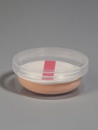 Спонж для макияжа, с держателем, d=5 см, в футляре, круглый, бежевый - Фото 5