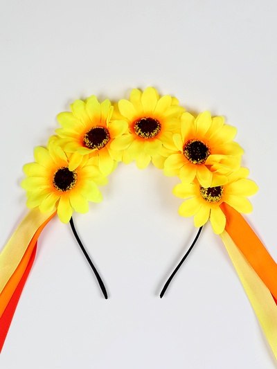 Карнавальный набор «Солнечный лучик», ободок, юбка