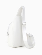 Рюкзак-слинг через плечо с карманом, размер 18×5.5×29 см, белый - Фото 6