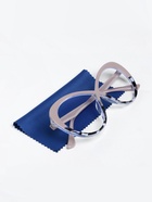 Салфетка для очков «Нежность», в индивидуальной упаковке, синяя - Фото 2