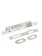 Замок врезной LOCKLAND, узкопрофильный, без ручек, Backset 20 мм, под ц/м, роликовая защелка - фото 808642619