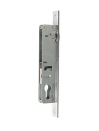 Замок врезной LOCKLAND, узкопрофильный, без ручек, Backset 25 мм, под ц/м, роликовая защелка - Фото 2