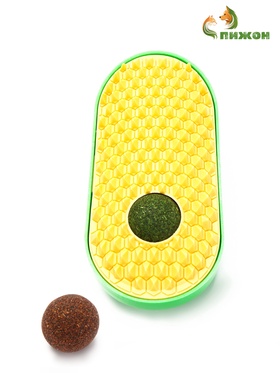 Игрушка-чесалка для кошек с кошачьей мятой и мататаби, 13.5 см