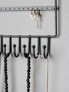 Органайзер для украшений «QF. Вешалка», 37×25×5 см, чёрный - Фото 1