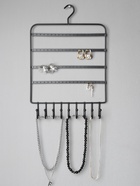 Органайзер для украшений «QF. Вешалка», 37×25×5 см, чёрный - Фото 5