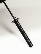 Зонт - трость полуавтоматический «Катана», эпонж, 16 спиц, R=51/60 см, d=102 см, чёрный - Фото 4