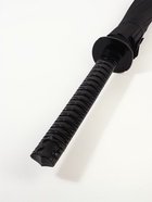 Зонт - трость полуавтоматический «Катана», эпонж, 16 спиц, R=51/60 см, d=102 см, чёрный - Фото 5