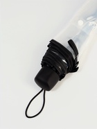 Зонт механический «Однотонный», 3 сложения, 8 спиц, R=48/53 см, d=96 см, прозрачный, чёрный - Фото 4