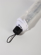 Зонт механический «Однотонный», 3 сложения, 8 спиц, R=48/53 см, d=96 см, прозрачный, белый - Фото 4