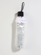 Зонт механический «Однотонный», 3 сложения, 8 спиц, R=48/53 см, d=96 см, прозрачный, белый - Фото 5