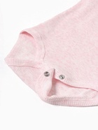 Боди без рукавов Крошка Я Melange, рост 62-68, розовое - Фото 7