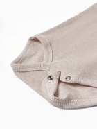 Боди без рукавов Крошка Я Melange, рост 80-86, бежевое - Фото 7