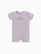 Песочник Крошка Я Melange, рост 62-68, сиреневый - Фото 4