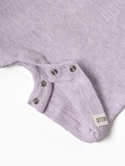 Песочник Крошка Я Melange, рост 62-68, сиреневый - Фото 7